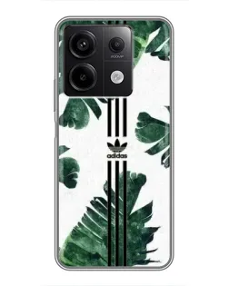 Чехол для Xiaomi Redmi Note 13 (5G) с картинкой «Пальмовые листья адидас»