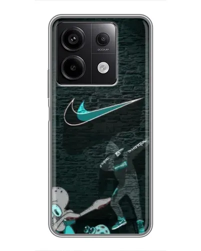 Чехол для Xiaomi Redmi Note 13 (5G) с картинкой «Спортивный арт Nike» Чехол для Xiaomi Redmi Note 13 (5G) с картинкой «Спортивный арт Nike»