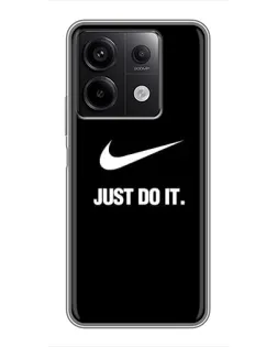 Чехол для Xiaomi Redmi Note 13 (5G) с картинкой «Классический принт Nike» Чехол для Xiaomi Redmi Note 13 (5G) с картинкой «Классический принт Nike»