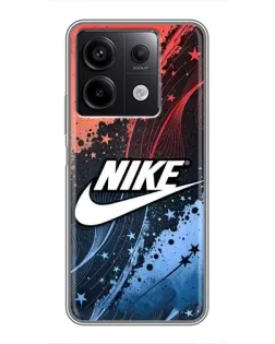 Чехол для Xiaomi Redmi Note 13 (5G) с картинкой «Градиентный принт Найк» Чехол для Xiaomi Redmi Note 13 (5G) с картинкой «Градиентный принт Найк»
