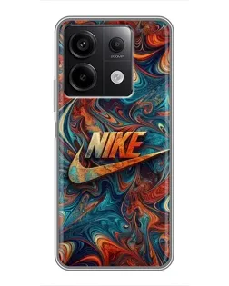 Чехол для Xiaomi Redmi Note 13 (5G) с картинкой «Nike в абстракции» Чехол для Xiaomi Redmi Note 13 (5G) с картинкой «Nike в абстракции»