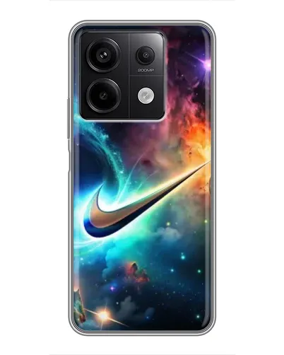 Чехол для Xiaomi Redmi Note 13 (5G) с картинкой «Космический Nike Swoosh» Чехол для Xiaomi Redmi Note 13 (5G) с картинкой «Космический Nike Swoosh»