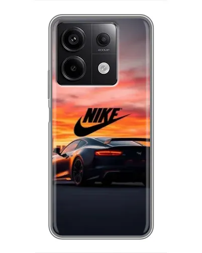 Чехол для Xiaomi Redmi Note 13 (5G) с картинкой «Nike и суперкар» Чехол для Xiaomi Redmi Note 13 (5G) с картинкой «Nike и суперкар»