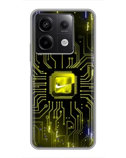 Чехол для Xiaomi Redmi Note 13 (5G) с картинкой «Nike — золотая искра» Чехол для Xiaomi Redmi Note 13 (5G) с картинкой «Nike — золотая искра»