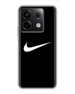 Чехол для Xiaomi Redmi Note 13 (5G) с картинкой «Минималистический Найк» Чехол для Xiaomi Redmi Note 13 (5G) с картинкой «Минималистический Найк»