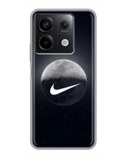 Чехол для Xiaomi Redmi Note 13 (5G) с картинкой «Nike в стиле граффити» Чехол для Xiaomi Redmi Note 13 (5G) с картинкой «Nike в стиле граффити»