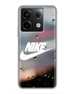 Чехол для Xiaomi Redmi Note 13 (5G) с картинкой «Nike в стиле ретро» Чехол для Xiaomi Redmi Note 13 (5G) с картинкой «Nike в стиле ретро»