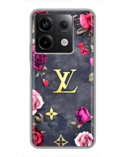 Чехол для Xiaomi Redmi Note 13 (5G) с картинкой «Цветочный Louis Vuitton» Чехол для Xiaomi Redmi Note 13 (5G) с картинкой «Цветочный Louis Vuitton»