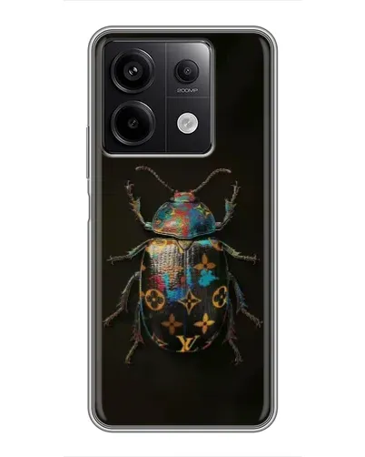Чехол для Xiaomi Redmi Note 13 (5G) с картинкой «LV — мраморный принт» Чехол для Xiaomi Redmi Note 13 (5G) с картинкой «LV — мраморный принт»