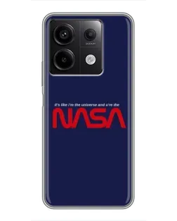 Чехол для Xiaomi Redmi Note 13 (5G) с картинкой «NASA — глубокий космос» Чехол для Xiaomi Redmi Note 13 (5G) с картинкой «NASA — глубокий космос»