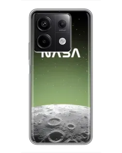 Чехол для Xiaomi Redmi Note 13 (5G) с картинкой «NASA — лунный градиент» Чехол для Xiaomi Redmi Note 13 (5G) с картинкой «NASA — лунный градиент»