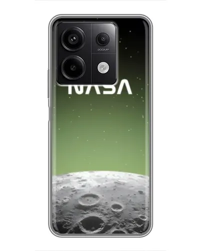Чехол для Xiaomi Redmi Note 13 (5G) с картинкой «NASA — лунный градиент» Чехол для Xiaomi Redmi Note 13 (5G) с картинкой «NASA — лунный градиент»