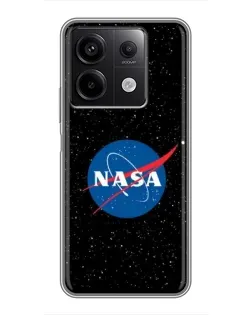 Чехол для Xiaomi Redmi Note 13 (5G) с картинкой «NASA — звездное небо» Чехол для Xiaomi Redmi Note 13 (5G) с картинкой «NASA — звездное небо»