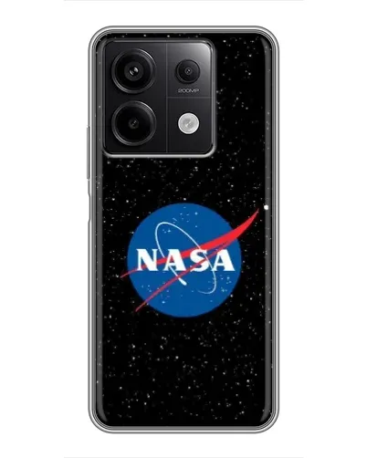 Чехол для Xiaomi Redmi Note 13 (5G) с картинкой «NASA — звездное небо» Чехол для Xiaomi Redmi Note 13 (5G) с картинкой «NASA — звездное небо»