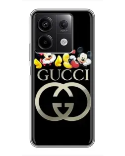 Чехол для Xiaomi Redmi Note 13 (5G) с картинкой «Gucci — герои Disney» Чехол для Xiaomi Redmi Note 13 (5G) с картинкой «Gucci — герои Disney»