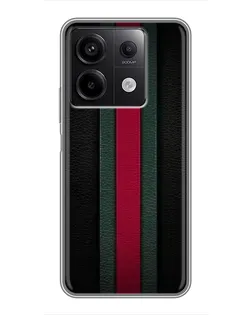 Чехол для Xiaomi Redmi Note 13 (5G) с картинкой «Gucci — неоновая линия» Чехол для Xiaomi Redmi Note 13 (5G) с картинкой «Gucci — неоновая линия»