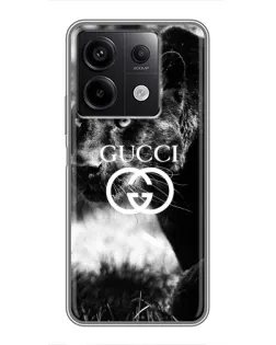 Чехол для Xiaomi Redmi Note 13 (5G) с картинкой «Gucci — дикая природа» Чехол для Xiaomi Redmi Note 13 (5G) с картинкой «Gucci — дикая природа»