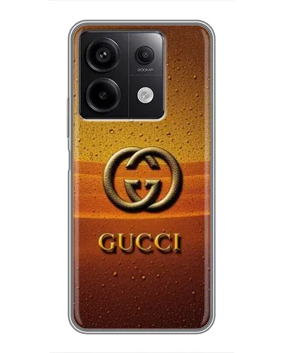 Чехол для Xiaomi Redmi Note 13 (5G) с картинкой «Gucci — солнечный градиент» Чехол для Xiaomi Redmi Note 13 (5G) с картинкой «Gucci — солнечный градиент»