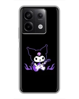 Чехол для Xiaomi Redmi Note 13 (5G) с картинкой «Электрическая Kuromi»