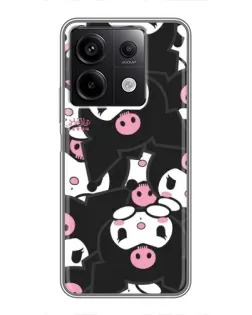 Чехол для Xiaomi Redmi Note 13 (5G) с картинкой «Паттерн голов Куроми»