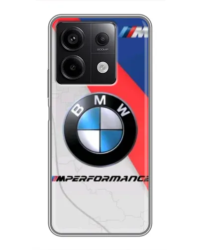 Чехол для Xiaomi Redmi Note 13 (5G) с картинкой «BMW Performance стиль» Чехол для Xiaomi Redmi Note 13 (5G) с картинкой «BMW Performance стиль»