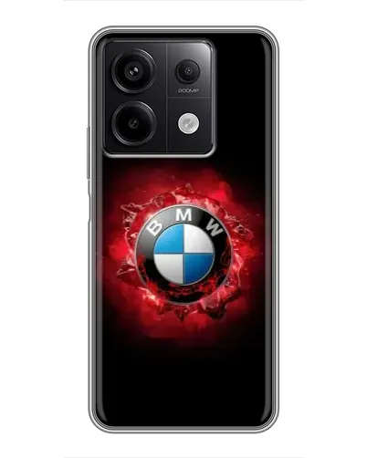 Чехол для Xiaomi Redmi Note 13 (5G) с картинкой «Логотип BMW — вспышка» Чехол для Xiaomi Redmi Note 13 (5G) с картинкой «Логотип BMW — вспышка»