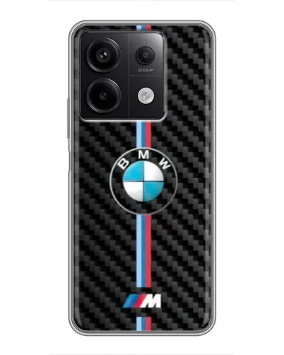 Чехол для Xiaomi Redmi Note 13 (5G) с картинкой «Эмблема BMW и карбон» Чехол для Xiaomi Redmi Note 13 (5G) с картинкой «Эмблема BMW и карбон»
