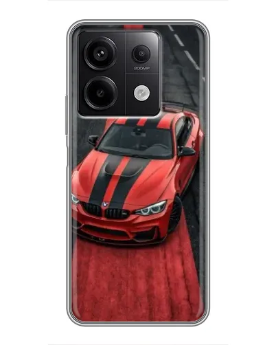 Чехол для Xiaomi Redmi Note 13 (5G) с картинкой «BMW на красной дорожке» Чехол для Xiaomi Redmi Note 13 (5G) с картинкой «BMW на красной дорожке»