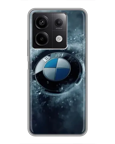 Чехол для Xiaomi Redmi Note 13 (5G) с картинкой «Логотип BMW — лед» Чехол для Xiaomi Redmi Note 13 (5G) с картинкой «Логотип BMW — лед»