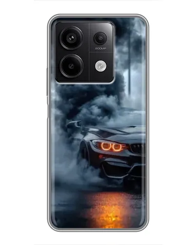 Чехол для Xiaomi Redmi Note 13 (5G) с картинкой «BMW M-Power — абстракция» Чехол для Xiaomi Redmi Note 13 (5G) с картинкой «BMW M-Power — абстракция»
