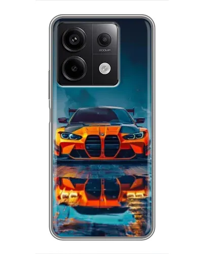 Чехол для Xiaomi Redmi Note 13 (5G) с картинкой «BMW — золотая эмблема» Чехол для Xiaomi Redmi Note 13 (5G) с картинкой «BMW — золотая эмблема»