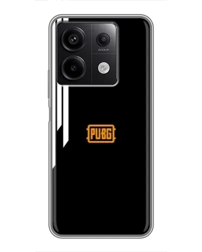 Чехол для Xiaomi Redmi Note 13 (5G) с картинкой «PUBG — вертикальные линии»