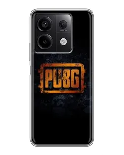 Чехол для Xiaomi Redmi Note 13 (5G) с картинкой «PUBG — золотой логотип» Чехол для Xiaomi Redmi Note 13 (5G) с картинкой «PUBG — золотой логотип»