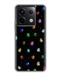 Чохол для Xiaomi Redmi Note 13 (5G) з картинкою «Екіпаж Among Us» Чохол для Xiaomi Redmi Note 13 (5G) з картинкою «Екіпаж Among Us»