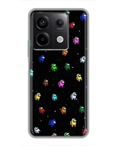 Чехол для Xiaomi Redmi Note 13 (5G) с картинкой «Экипаж Among Us» Чехол для Xiaomi Redmi Note 13 (5G) с картинкой «Экипаж Among Us»