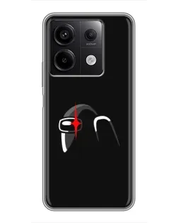 Чохол для Xiaomi Redmi Note 13 (5G) з картинкою «Among Us шолом» Чохол для Xiaomi Redmi Note 13 (5G) з картинкою «Among Us шолом»