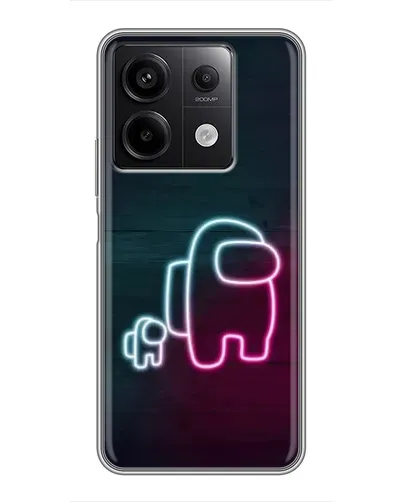 Чехол для Xiaomi Redmi Note 13 (5G) с картинкой «Among Us неон-арт» Чехол для Xiaomi Redmi Note 13 (5G) с картинкой «Among Us неон-арт»