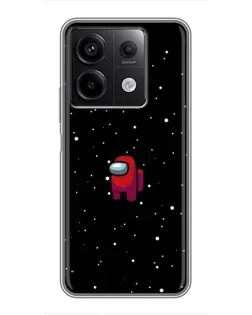 Чехол для Xiaomi Redmi Note 13 (5G) с картинкой «Красный Among Us» Чехол для Xiaomi Redmi Note 13 (5G) с картинкой «Красный Among Us»