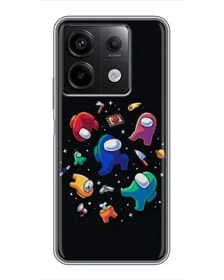 Чехол для Xiaomi Redmi Note 13 (5G) с картинкой «Among Us космос» Чехол для Xiaomi Redmi Note 13 (5G) с картинкой «Among Us космос»