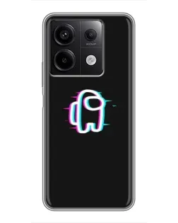 Чехол для Xiaomi Redmi Note 13 (5G) с картинкой «Among Us неон» Чехол для Xiaomi Redmi Note 13 (5G) с картинкой «Among Us неон»