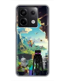 Чехол для Xiaomi Redmi Note 13 (5G) с картинкой «Эндермен в лесу» Чехол для Xiaomi Redmi Note 13 (5G) с картинкой «Эндермен в лесу»