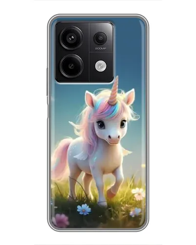Чехол для Xiaomi Redmi Note 13 (5G) с картинкой «Единорог на поляне» Чехол для Xiaomi Redmi Note 13 (5G) с картинкой «Единорог на поляне»