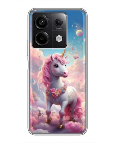 Чехол для Xiaomi Redmi Note 13 (5G) с картинкой «Единорог среди облаков» Чехол для Xiaomi Redmi Note 13 (5G) с картинкой «Единорог среди облаков»