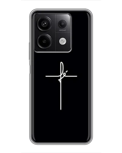 Чехол для Xiaomi Redmi Note 13 (5G) с картинкой «Тонкий крест» Чехол для Xiaomi Redmi Note 13 (5G) с картинкой «Тонкий крест»