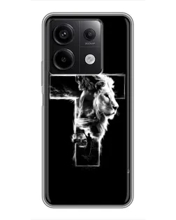 Чехол для Xiaomi Redmi Note 13 (5G) с картинкой «Сияющий крест Jesus» Чехол для Xiaomi Redmi Note 13 (5G) с картинкой «Сияющий крест Jesus»