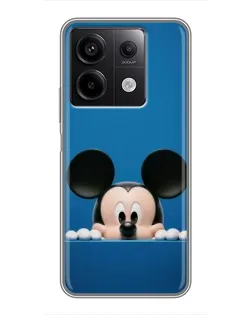 Чохол для Xiaomi Redmi Note 13 (5G) з картинкою «Міккі виглядає»