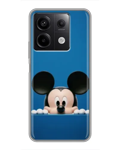 Чохол для Xiaomi Redmi Note 13 (5G) з картинкою «Міккі виглядає»