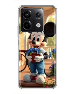 Чохол для Xiaomi Redmi Note 13 (5G) з картинкою «Міккі садівник»