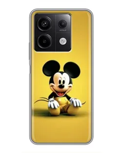 Чохол для Xiaomi Redmi Note 13 (5G) з картинкою «Міккі на жовтому»