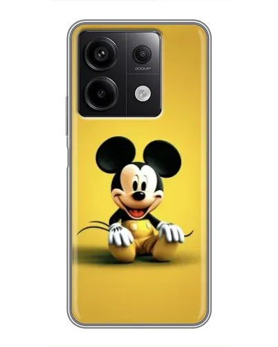 Чохол для Xiaomi Redmi Note 13 (5G) з картинкою «Міккі на жовтому»